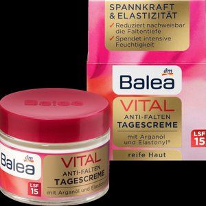 Balea Vital Anti-Wrinkle Day Cream SPF 15, 50 ml
